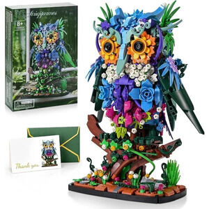 Sillbird Owl Animal Building Toy Set Sillbird Owl Animal Building Toy  Set